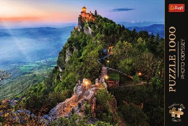 Puzzle Premium Plus Photo Odyssey: La Cesta, San Marino/1000 dlk - neuveden
