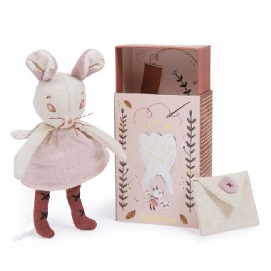 MOULIN ROTY Zajkov vla s krabikou na prvn zoubek - neuveden