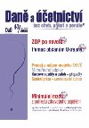 Da 6-7/2022 Minimln mzda - dleitost pro zdravotn pojitn, Pomoc obanm Ukrajiny z pohledu ZDP a DPH, Pouit HM, poskytnut sluby a DPH - neuveden