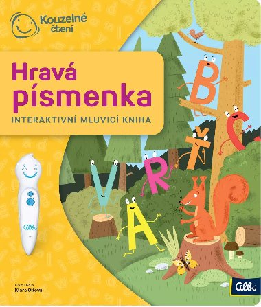 Hravá písmenka - Interaktivní mluvící kniha - Kouzelné čtení - Albi