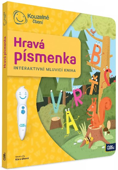 Hravá písmenka - Interaktivní mluvící kniha - Kouzelné čtení - Albi