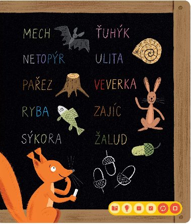 Hravá písmenka - Interaktivní mluvící kniha - Kouzelné čtení - Albi