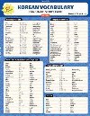 Korean Vocabulary Language Study Card - Woojoo Kim