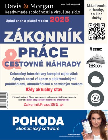 Zkonnk prce a Cestovn nhrady 2025 - 