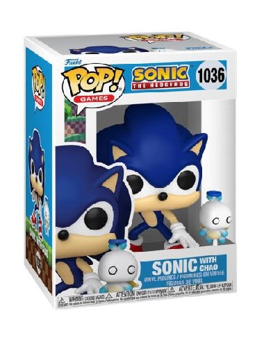 Funko POP & Buddy: Sonic - Sonic with Chao - neuveden