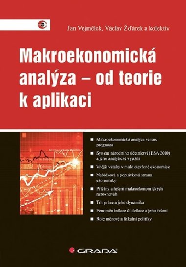 Makroekonomick analza - Jan Vejmlek; Vclav rek
