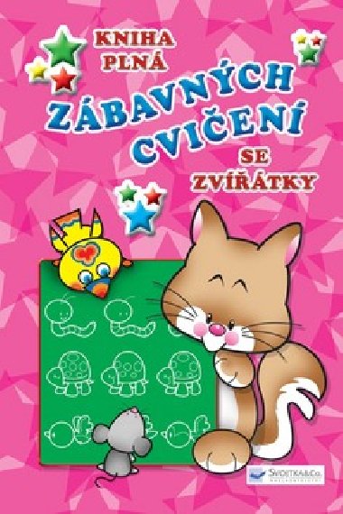 Kniha pln zbavnch cvien se zvtky - 