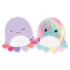 Squishmallows 2v1 - Chobotnice Beula a Opal 13 cm - neuveden