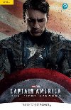 Pearson English Readers: Level 2 Marvel Captain America The First Avenger Bk + Code - Rollason Jane