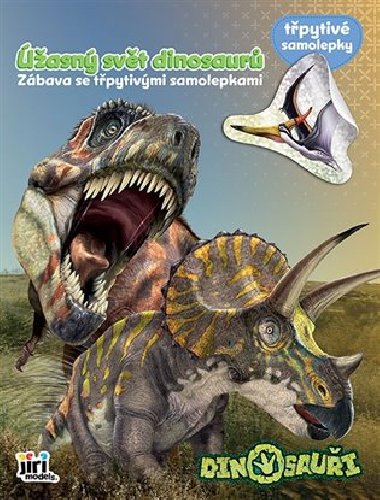 Zbava se tpytivmi samolepkami Dinosaui - 