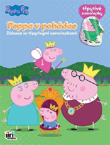 Zbava se tpytivmi samolepkami Prastko Peppa - 