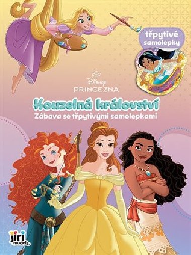 Zbava se tpytivmi samolepkami Disney Princezny - 