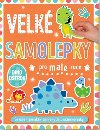 Velk samolepky pro mal ruce Dino ostrov - 