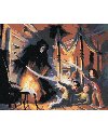 Malovn podle sel 40 x 50 cm Harry Potter - Sirius Black prvn setkn - neuveden
