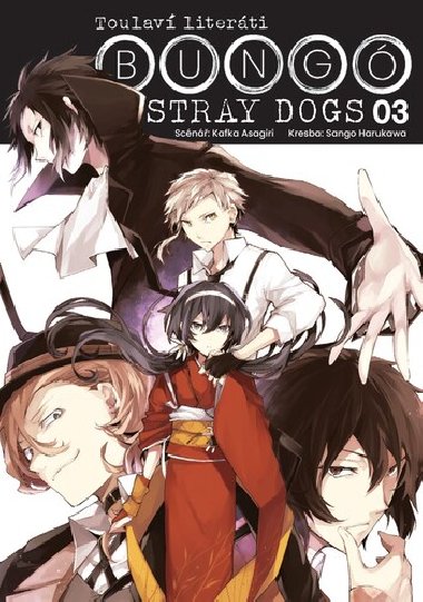 Bung Stray Dogs - Toulav literti 3 - Kafka Asagiri