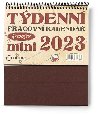 Pracovn Retro mini tdenn 2023 - stoln kalend - Bobo Blok