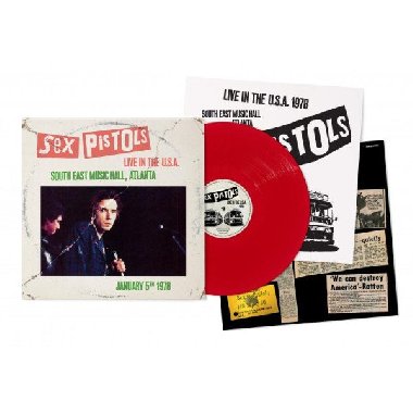 Live In The USA 1978 - Atlanta - LP - Sex Pistols