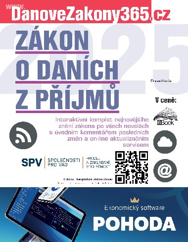 Zkon o danch z pjm 2025 - Kolektiv autor 