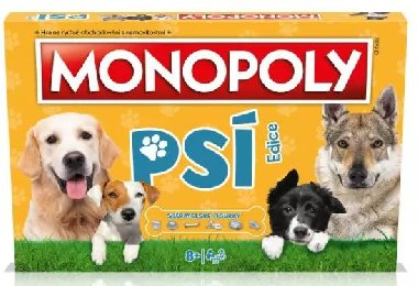 Monopoly Psi CZ - spoleensk hra - Winning Moves