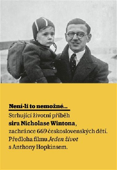 Nen-li to nemon - ivotn pbh sira Nicholase Wintona - Barbara Wintonov