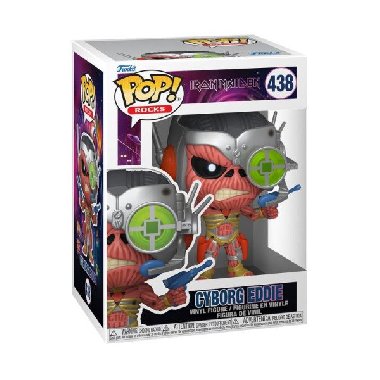 Funko POP Rocks: Iron Maiden - Cyborg Eddie #438 - neuveden