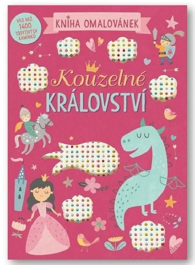 Kouzeln krlovstv - Kniha omalovnek - neuveden