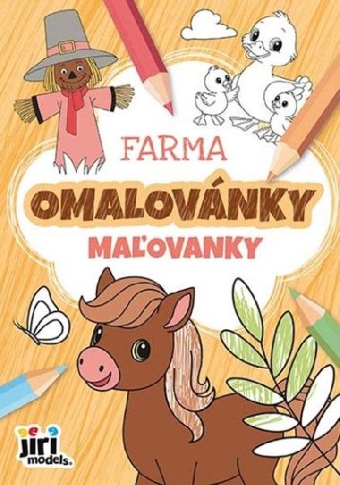 Omalovánky A5 Farma - Jiri Models