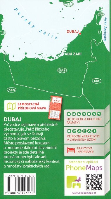 Dubaj - průvodce městem s vloženou mapou - Jan Dražan