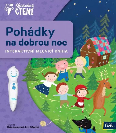 Pohádky na dobrou noc - Interaktivní mluvicí kniha - Kouzelné čtení - Albi