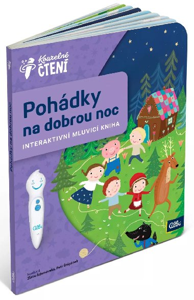 Pohádky na dobrou noc - Interaktivní mluvicí kniha - Kouzelné čtení - Albi