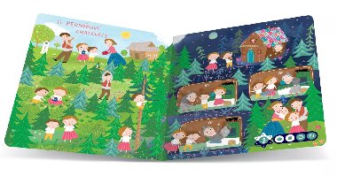 Pohádky na dobrou noc - Interaktivní mluvicí kniha - Kouzelné čtení - Albi