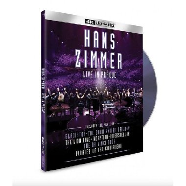 Live In Prague - 2 Blu-ray UHD/4K - Zimmer Hans