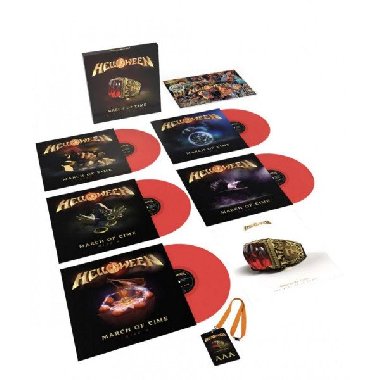 March Of Time (The Best Of 40 Years) - 5 LP - Helloween