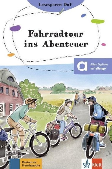 Fahrradtour ins Abenteuer (A2) - Buch + MP3 allango.net - Dammann Arwen