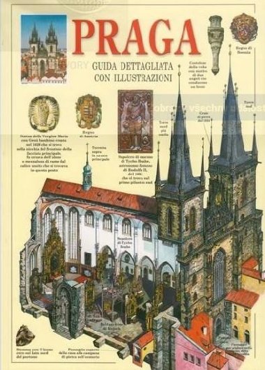 Praha - obrazový průvodce/italsky - Corbijn Anton