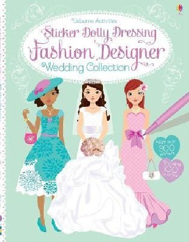 Sticker Dolly Dressing Fashion Designer Wedding Collection - Watt Fiona
