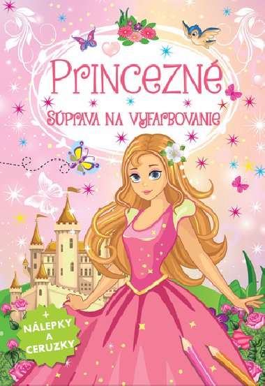 Princezn sprava na vyfarbovanie - 