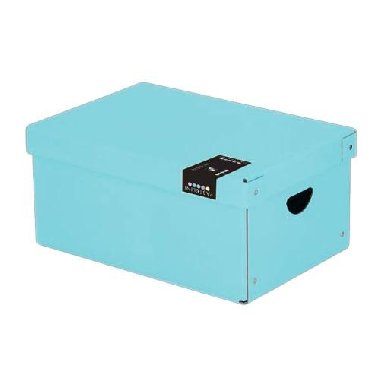 Krabice lamino velk PASTELINI modr - neuveden