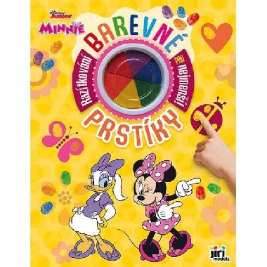 Barevn prstky Minnie - 