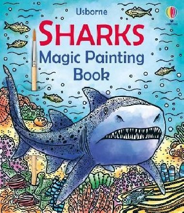 Sharks Magic Painting Book - Baer Sam