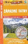 Zpadn Tatry - mapa Shocart 1:25 000 slo 702 - Shocart