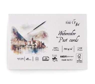 SMLT Art Pohlednice Akvarel - 20 list - neuveden