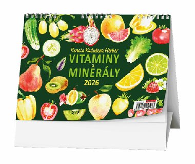 Vitaminy a minerly 2026 - stoln kalend - 