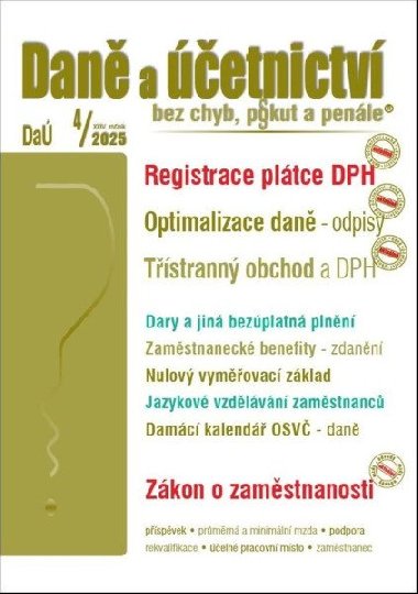 Dan a etnictv bez chyb, pokut a penle 4/2025 - Poradce