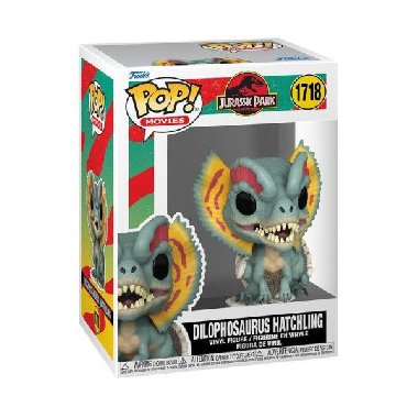 Funko POP Movies: Jurassic Park - Dilophosaurus Hatchling #1718 - neuveden