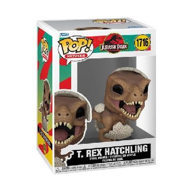 Funko POP Movies: Jurassic Park - Tyrannosaurus Rex Hatchling #1716 - neuveden