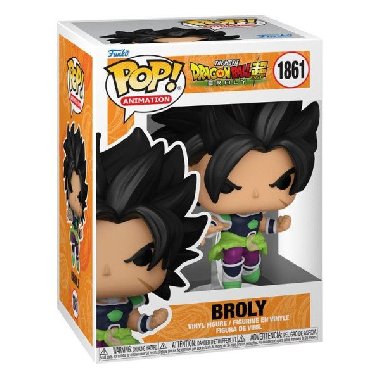 Funko POP Animation: Dragon Ball Super: Broly - Broly #1861 - neuveden