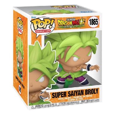 Funko POP Super: Dragon Ball Super: Broly - Super Saiyan Broly #1865 - neuveden