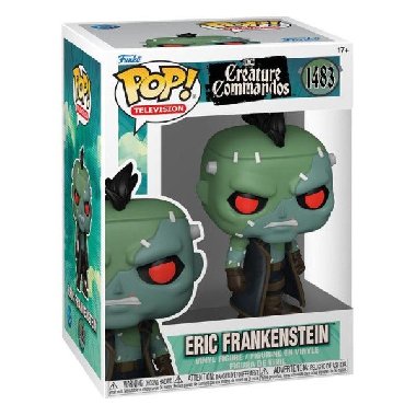 Funko POP TV: DC Creature Commandos - Eric Frankenstein #1483 - neuveden