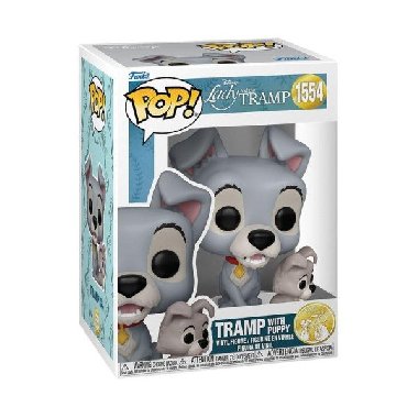 Funko POP Disney: Lady and the Tramp - Tramp with Puppy #1554 - neuveden